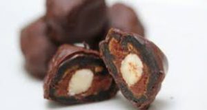 شکلات خرمایی مغزدار صادراتی